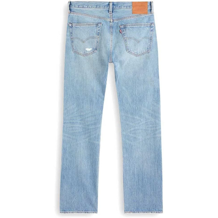 Джинси Levi's 501 Original Fit чоловічі, класичний крій, синій денім