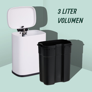 Relaxdays Cosmetic Containers Wall Mount 3 Liter