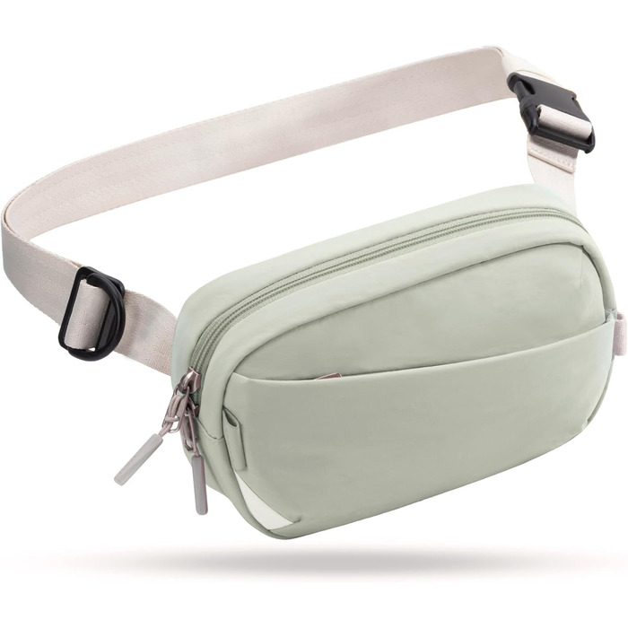 Сумка на пояс Inateck X-Mini, 1.5 л, RFID захист, для подорожей, спорту, туризму (зелена)