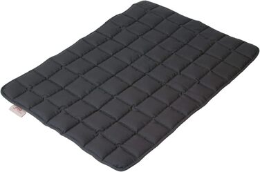 Килимок для собак Paw & Pillow: автомобільний, для дому та вулиці, стійкий до подряпин та прання до 95°C, розмір L (70x100 см), сірий, Made in Germany