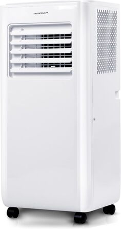 Мобільний кондиціонер Berdsen 5-в-1 10000 BTU: охолодження, осушення, вентиляція, авто- та нічний режими, керування Tuya Smart App, енергоефективний