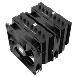Thermalright Phantom Spirit 120 SE BLACK - Кулер для CPU з 7 Heatpipes, 2 x 120mm PWM вентилятори, AM4/AM5/Intel LGA1851/1700/1150/1151/1200