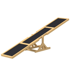 PawHut Dog Agility Weave, Non-Slip Surface, Holds up to 50 kg (110 lbs), 180 x 30 x 30 cm