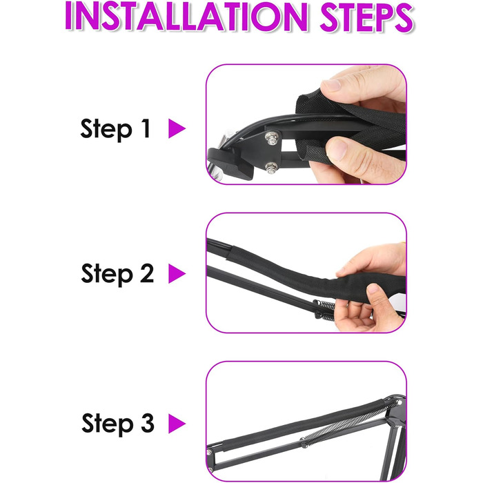 Тримач для мікрофону YOUSHARES для Rode NT-USB+, NT-USB MINI, PodMic, PodMic USB, NT1, XCM-50 - професійний стійкий кріплення для подкастів, домашньої студії та геймінгу