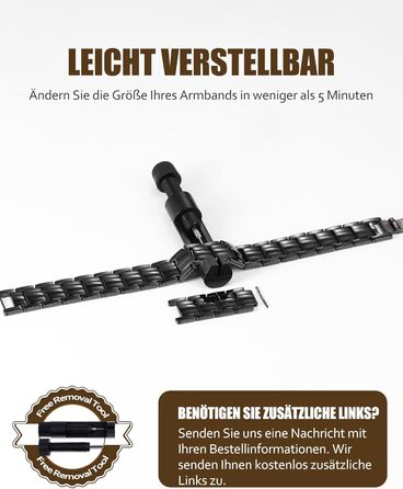 Масивне браслет з міді для чоловіків Jecanori, регульований розмір, магнітний браслет з 3500 Гаусс, подарункова коробка чорного кольору