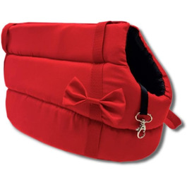 Сумочка для собак та котів Odolplusz Elegante, миється, червона, XS, S, M, L, для маленьких та середніх тварин