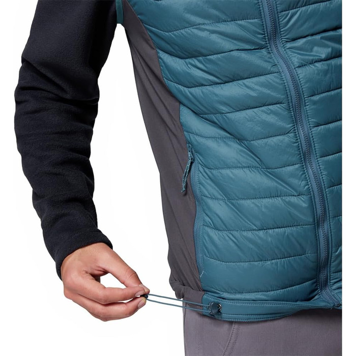 Жилет Columbia Powder Pass чоловічий пуховий XL, Everblue, Hai