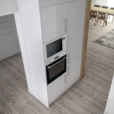 Мікрохвильова піч CATA MC 32 DC в нержавіючій сталі з антижировим покриттям, вбудована, 900 Вт, 32 л, гриль 1100 Вт, таймер 95 хв