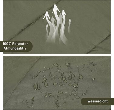 Сплячий мішок AGEM для дорослих: літо, зима, 3-4 сезони, кемпінг, рибалка, 225x100 см, 4-5 кг