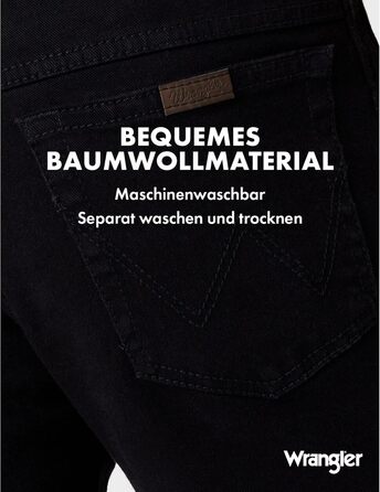 Чоловічі джинси Wrangler W10i, чорні, розмір 33W/30L - оригінал