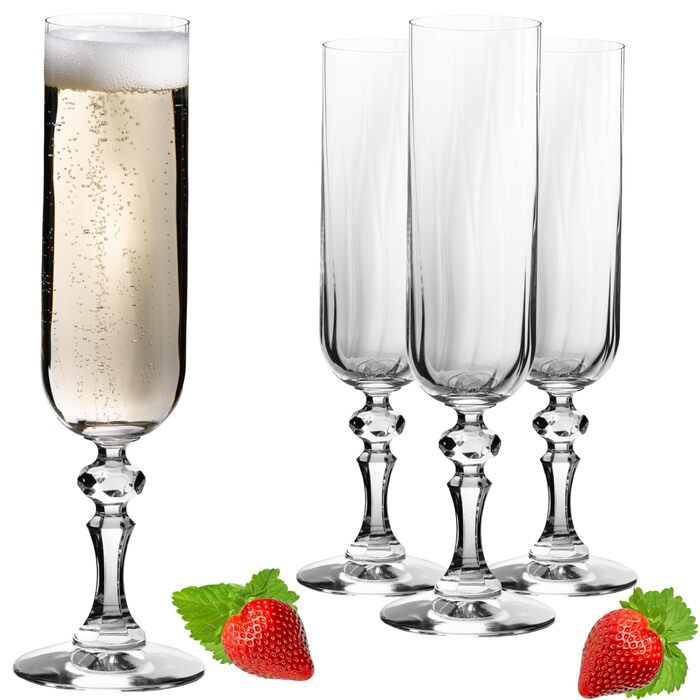 Набір келихів для білого вина 'Прага' 320 мл, 6 шт. з Crystalline скла, Vintage, для посудомийної машини