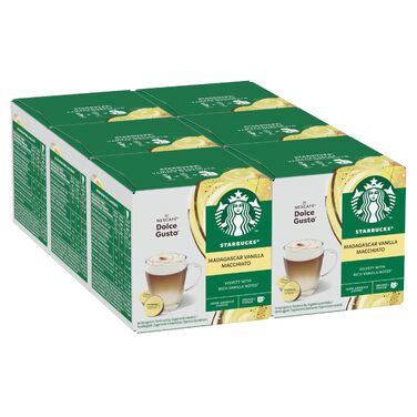 Кавові капсули Starbucks Vanilla Macchiato для Nescafé Dolce Gusto, 72 шт (6х12)