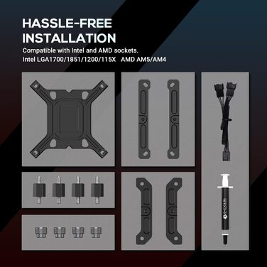 ID-COOLING FROZN A620 PRO SE - Кулер CPU з подвійним радіатором, 6 теплових трубок, 2 тихих вентилятори 120x120x25mm, сумісний з Intel LGA1700/1851/1200/115X та AMD AM4/AM5 (157mm)