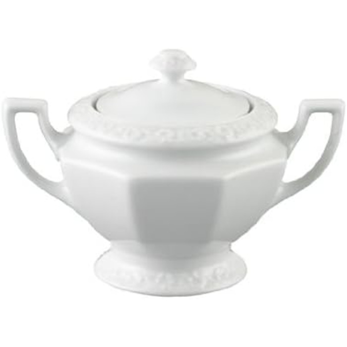 Rosenthal 10430-800001-14330 Maria Sugar Bowl, 6 Persons, 0.27 L, White