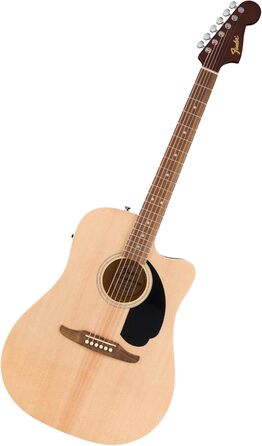 Акустична гітара Fender California Debut Redondo Dreadnought з Cutaway CE, Fichtendecke, чорним пікгардом, Natural, електроакустична гітара CA Natural