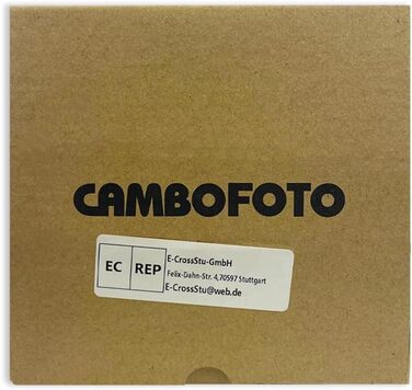 Камера-штатив CAMBOFOTO 188 см для Nikon, Canon, Sony з сумкою, легкий алюмінієвий тринога, 3D-панорамна голова, універсальне кріплення 1/4'' (чорний)