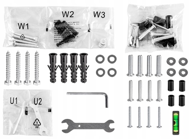 Кронштейн для телевізора KingMount, навісне кріплення для ТВ 32-85 дюймів