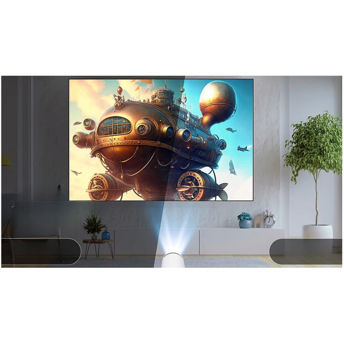 Смарт-проектор HY300 PRO 2026 Android 13, 2/16ГБ, HD + 4K, WiFi, з поворотним корпусом