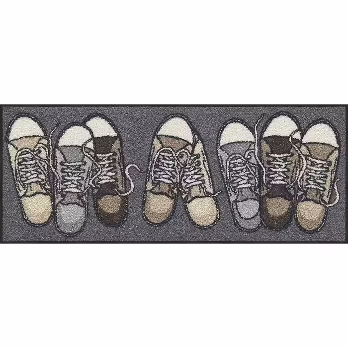 Килимок для взуття Salonloewe Sneakers 30x75 см, підставка для взуття, взуттєвий килимок