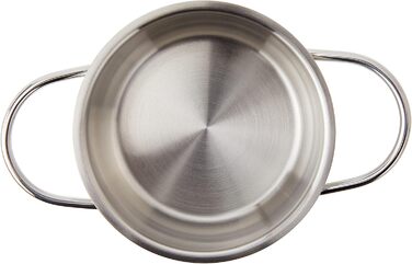 Міні-каструля Fissler Häppchen з нержавіючої сталі 12 см, 0,5 л, з кришкою, для індукції