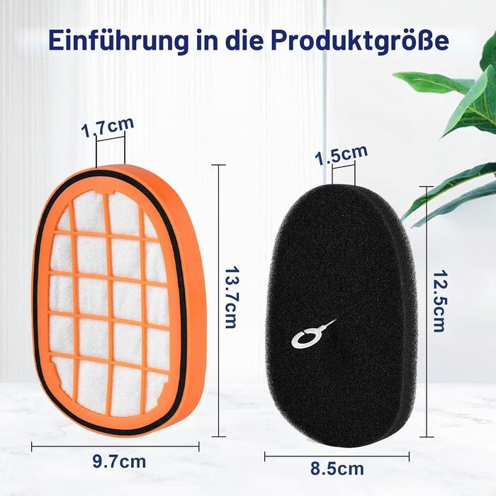 Набір фільтрів для акумуляторного пилососа Philips SpeedPro Max Aqua FC5005/01, 6 шт.
