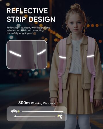 Шкільний рюкзак для дівчаток 2 в 1: рюкзак та сумка через плече, 45 см, фіолетовий. Підходить для 3-7 класів.