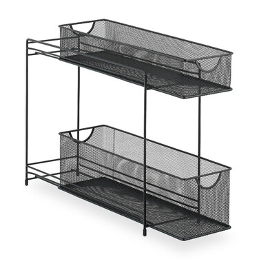 Relaxdays Metal Kitchen Cabinet Organizer