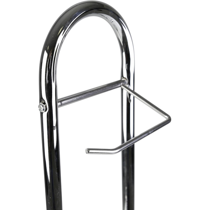 Набір аксесуарів для ванної кімнати Axentia Emil: гальванічне покриття, тримач для туалетного паперу та щітки, нержавіюча сталь, хром