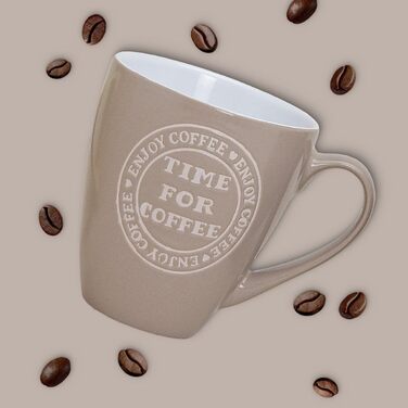 Jumbo Mug Set of 6 with 