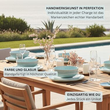 Набір кавових чашок з блюдцем Sängер (8 шт.), 160 мл, кераміка, кремовий колір, для 4 осіб, преміум-якість