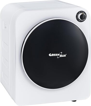 Електрична сушарка для одягу Green Blue GB410 | 3 кг, регульований час сушіння, 830 Вт | Сушарка з витяжною системою, для дому