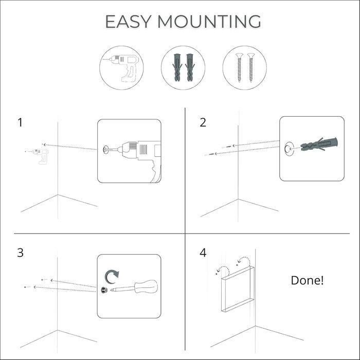 Акустичні панелі Bluetone WaveFuser PRO для звукоізоляції та шумопоглинання, декоративний диффузор для стін у студію, офіс та дім (Білий, 100x50x5 см)