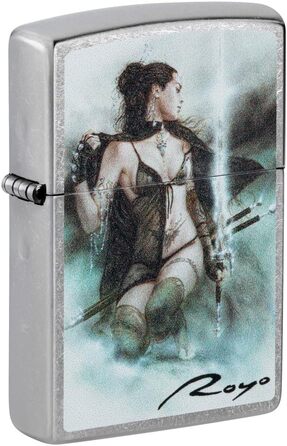 Запальничка Zippo Street Chrome Luis Royo, кишенькова, оригінал