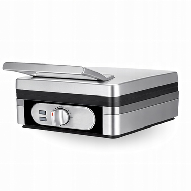 Вафельниця GOFROWNICA 1400W XXL на 2 вафлі з регулюванням температури для пухких та хрумких вафель, міцна конструкція