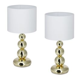 Relaxdays Table Lamp Set of 2
