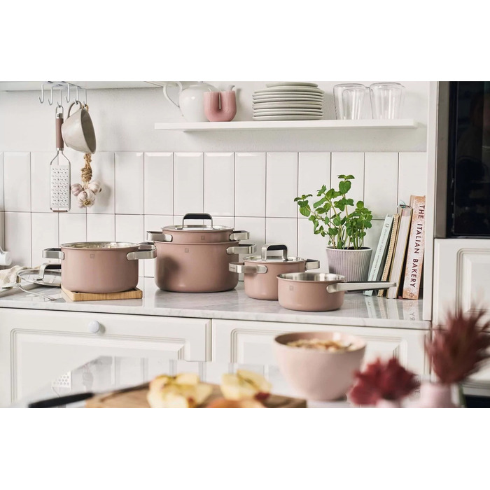 Набір каструль зі сталі нержавіючої Zwilling PURE, 3 предмети