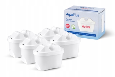 Смінні фільтрувальні картриджі для глека AquaPlus Active, 10 шт.