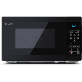 Мікрохвильова піч SHARP MS02E, 800W, 11 режимів, розморожування, чорний