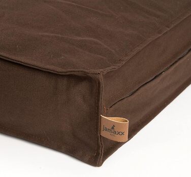 Premium Dog Bed, Dog Mat, Washable Canvas, Orthopedic Memory Foam, Viscoelastic Filling, Soft Dog Bed for Small Dogs, Vintage Canvas Fabric, Mattress PDB1007 S 65x50 Dog Sofa