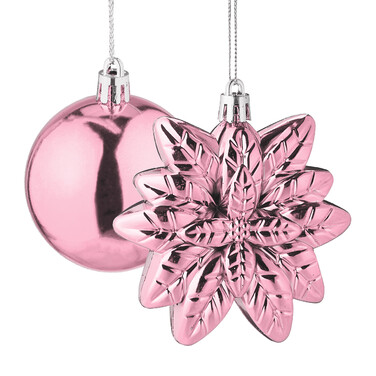 Relaxdays Set of 100 Christmas Baubles