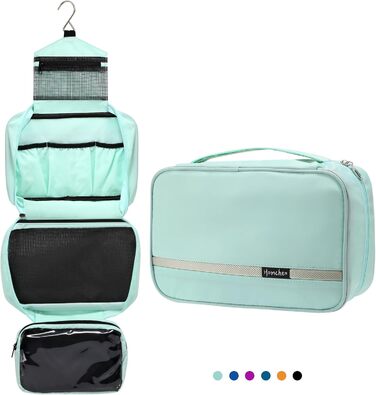 Зручна накидка на унітаз, водонепроникна, складана, портативна, для чоловіків та жінок (L, м'ятно-зелений)