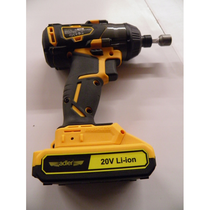Акумуляторний шурупокрут ADLER 20V 3409.6