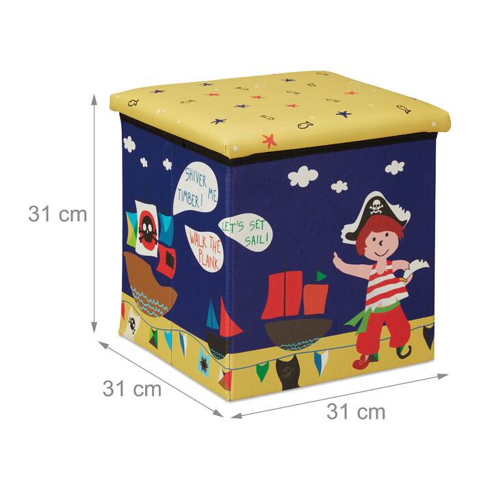 Relaxdays Kids' Footstool
