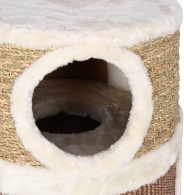 Котяча кігтеточка з моревої трави 60 см - кігтешкребок, кігтебаза, кігтетур для котів