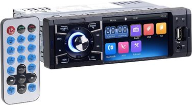 Автомобільна MP3-магнітола Creasono 1DIN з Bluetooth, TFT-дисплеєм, гучним зв'язком, 4x45 Вт