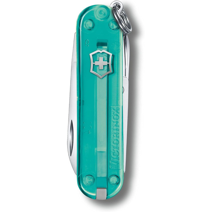 Мультитул Victorinox Classic SD Tropical Surf: Швейцарський ніж, 7 функцій, з файлом для нігтів