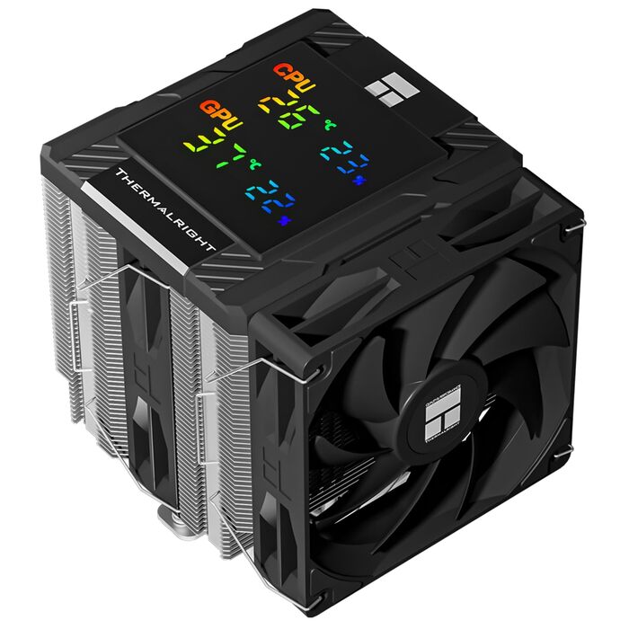 Thermalright Peerless Assassin 120 Digital - Кулер для CPU з подвійним радіатором та вентиляторами, підтримка AM4/AM5, Intel LGA1851/1700/115X/1200