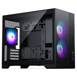 Корпус Phanteks XT M3 Mini-Tower Black – компактний Micro-ATX з темним склом, підтримка радіатора 360 мм та відеокарти 430 мм, 3 RGB вентилятори