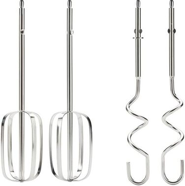 Міксер ручний Kenwood QuickMix Go HMP40.000GY (350W, срібний) з набором аксесуарів