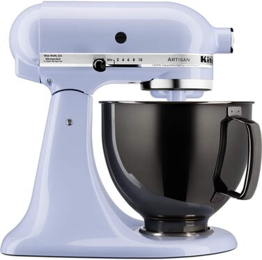 Миска з нержавіючої сталі KitchenAid 4,8 л, чорна, модель 5KSM5SSBRB